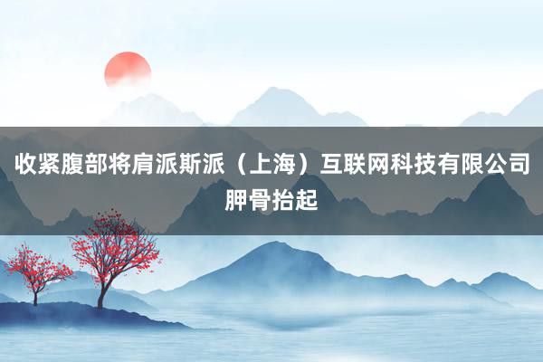收紧腹部将肩派斯派（上海）互联网科技有限公司胛骨抬起